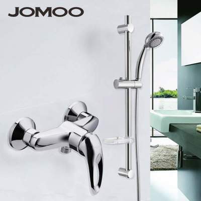 【九牧泉輝專營店淋浴花灑】JOMOO九牧花灑龍頭衛浴手持花灑升降架水龍頭淋浴花灑套裝3576-050+ 01C29升降【報價、價格、評測、參數】-蘇寧易購